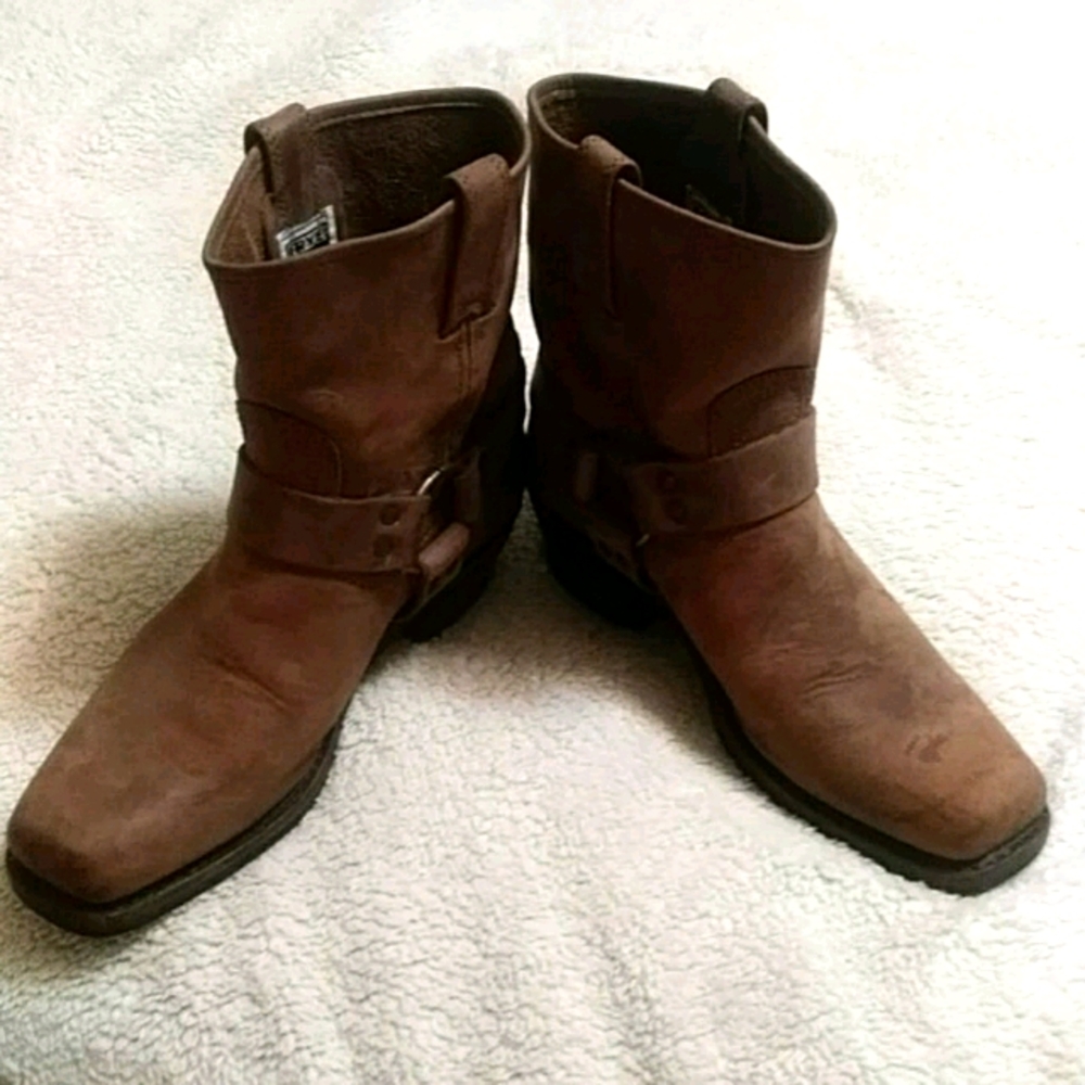 Vintage Frye Harness Boots 9.5